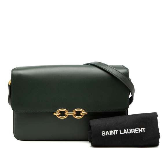 Pre-Loved Saint Laurent Smooth Calfskin Le Maillon Crossbody - Picture 8 of 8